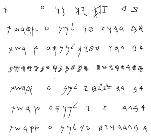 The Early Aramaic scripts